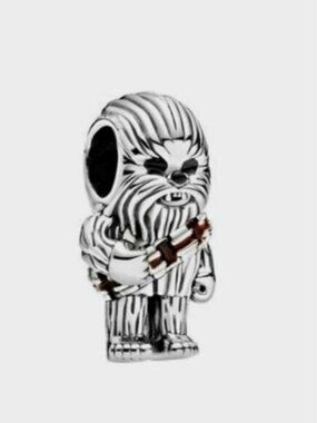 ✅NWT New Pandora ??Star Wars Chewbacca silver charm for jewelry bracelet